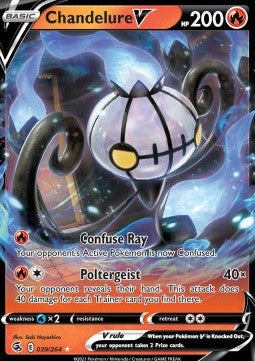 Chandelure V  (FST 039)