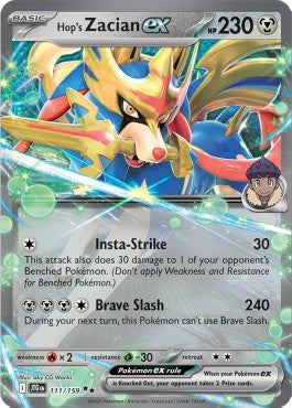 Hop's Zacian ex  (JTG 111)
