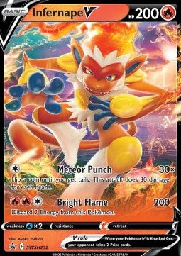 Infernape V  (SWSH 252)
