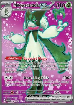 Meowscarada ex  (PAL 231)