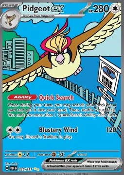 Pidgeot ex  (OBF 225)