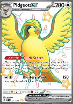 Pidgeot ex  (PAF 221)