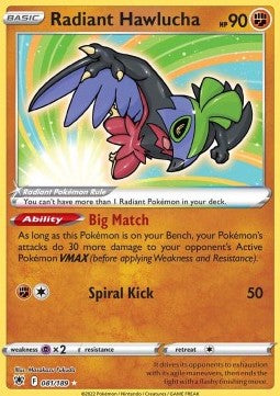 Radiant Hawlucha  (ASR 081)