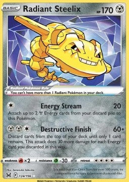 Radiant Steelix  (LOR 124)