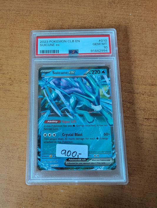 Suicune ex (CLB 10) - PSA 10