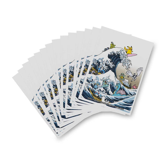 Pikachu Great Wave Sleeves