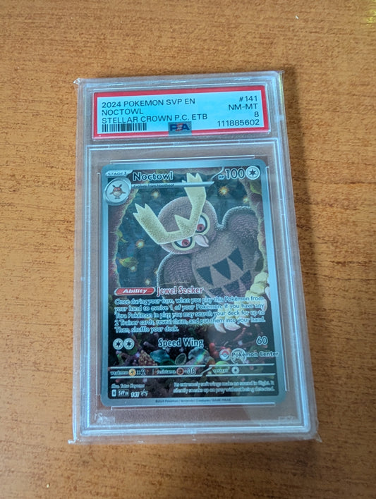 Noctowl (SVP 141) - PSA 8