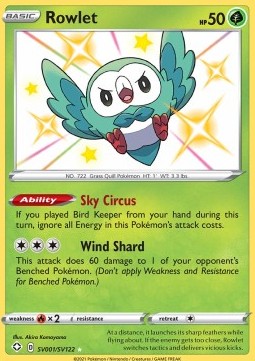 Rowlet  (SHF SV1)
