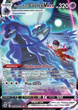 Shadow Rider Calyrex VMAX  (ASR TG18)