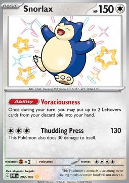 Snorlax  (PAF 202)