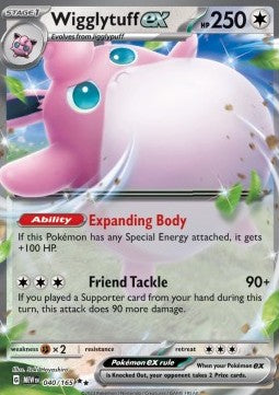 Wigglytuff ex  (MEW 040)