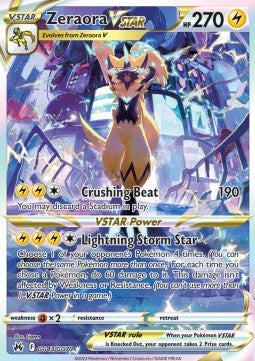 Zeraora VSTAR  (CRZ GG43)